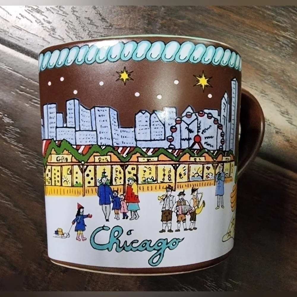 Christkindlmarket Chicago Small Heart Shaped Mug - Picture 8 of 11